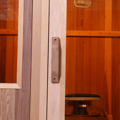 Red Cedar Square Sauna – Elegant Design, Premium Wellness