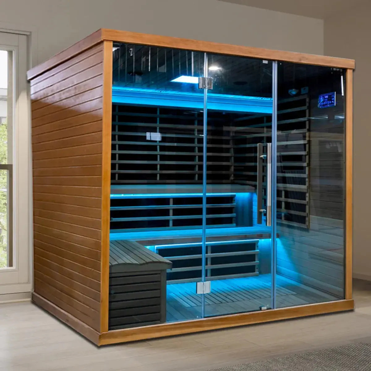 High Performance Ultra-Low EMF Carbon Far Infrared Sauna – Canadian Red Cedar