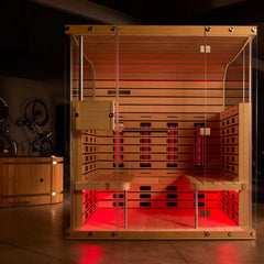 4-Person Full Spectrum Infrared Sauna – Indoor & Outdoor Use