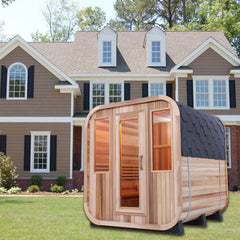 Red Cedar Square Sauna – Elegant Design, Premium Wellness